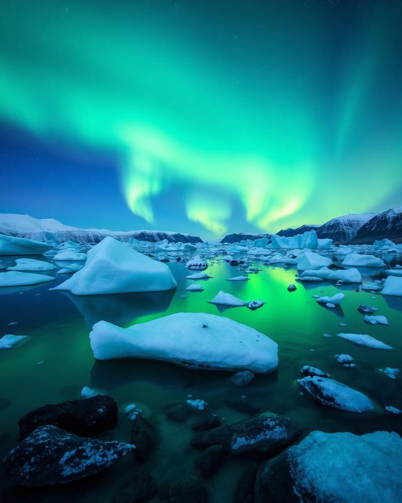 Aurora & Glaciers